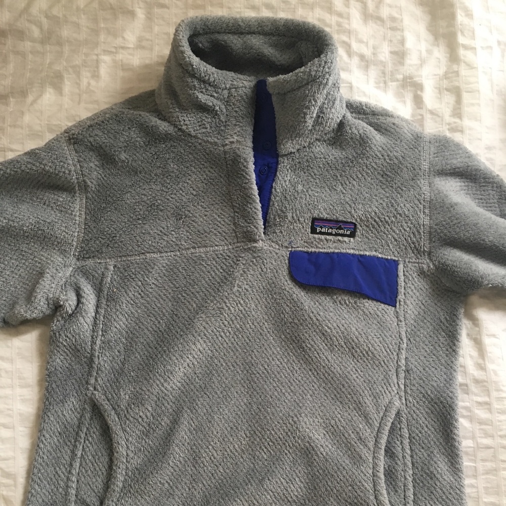 Grey and Dark Blue Patagonia